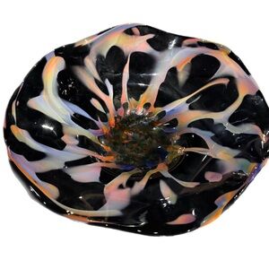 Vintage Murano Italy Large 15in Centerpiece Platter